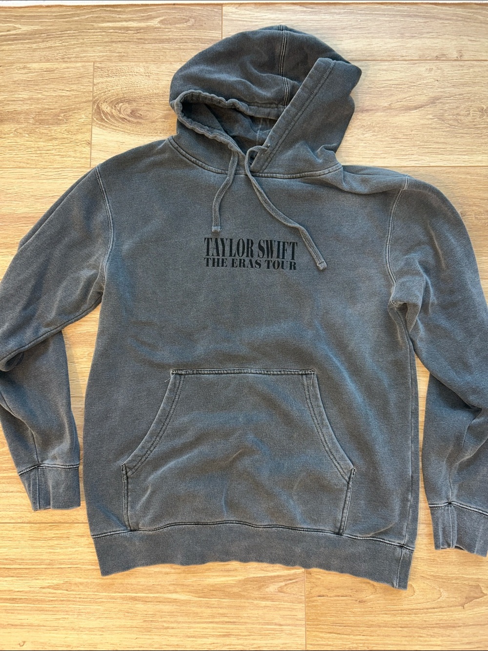 Taylor Swift The Eras Tour Men's Hooded Sweatshirt - Charcoal